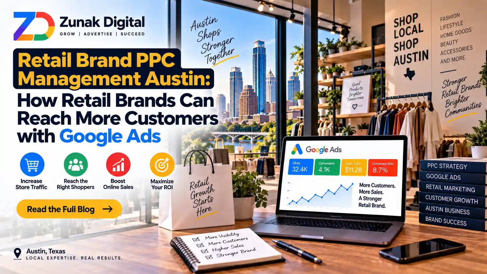 Retail Brand PPC Management Austin: How Retail Brands Can Reach More Customers with Google Ads